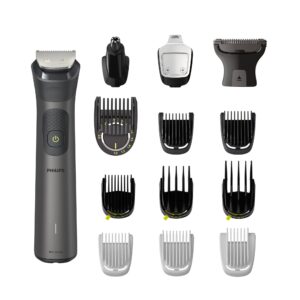 Philips India's No.1 Men's Trimmer | Pro Beardsense Technology | 14-In-1 Modern Man Kit -Face,Body & Private Parts | 3 Year Warranty I 120Min Runtime | Includes Premium Toiletry Bag